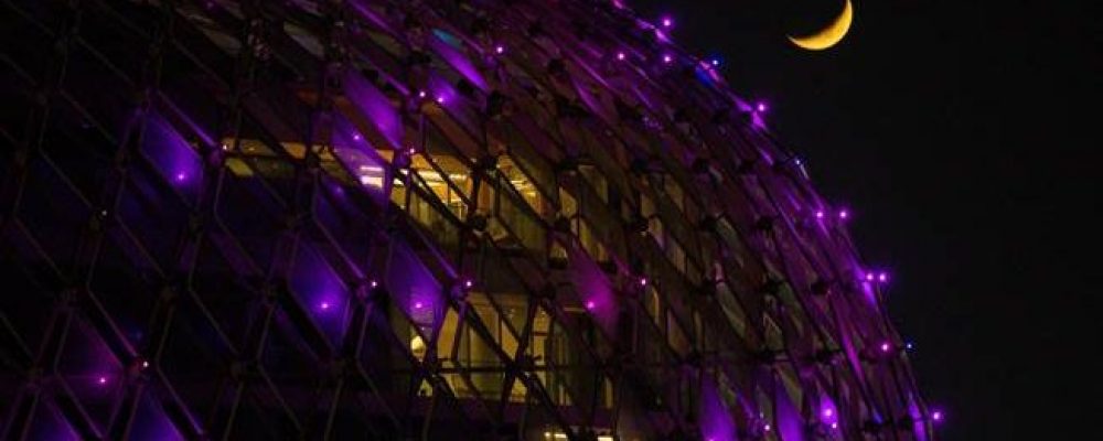 Abu Dhabi Lights Up Purple To Celebrate NYU Abu Dhabi’s Fifth Commencement